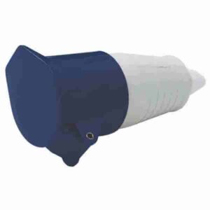 PRESA IEC 32A 2P+T 220V IP44 BLU