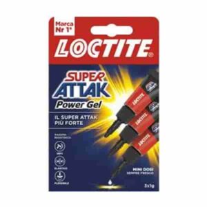 LOCTITE SUPER ATTAK POWER GEL MINI DOSI 3 X1G