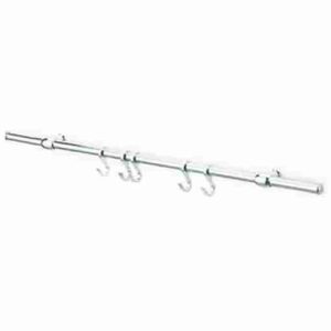 SOTTOPENSILE CON GANCI NICHELATO 90 CM