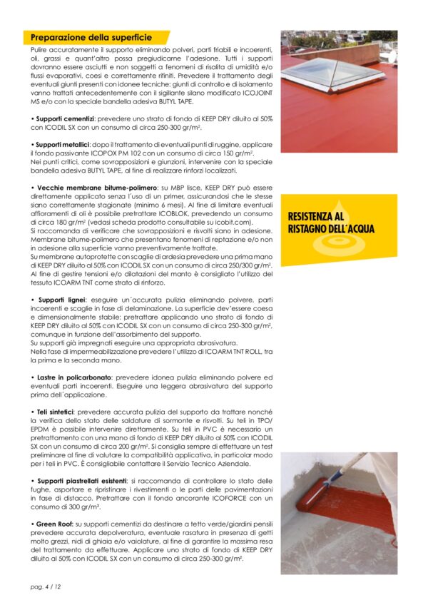KEEP DRY COLOR KG 4 GRIGIO PIETRA - immagine 5
