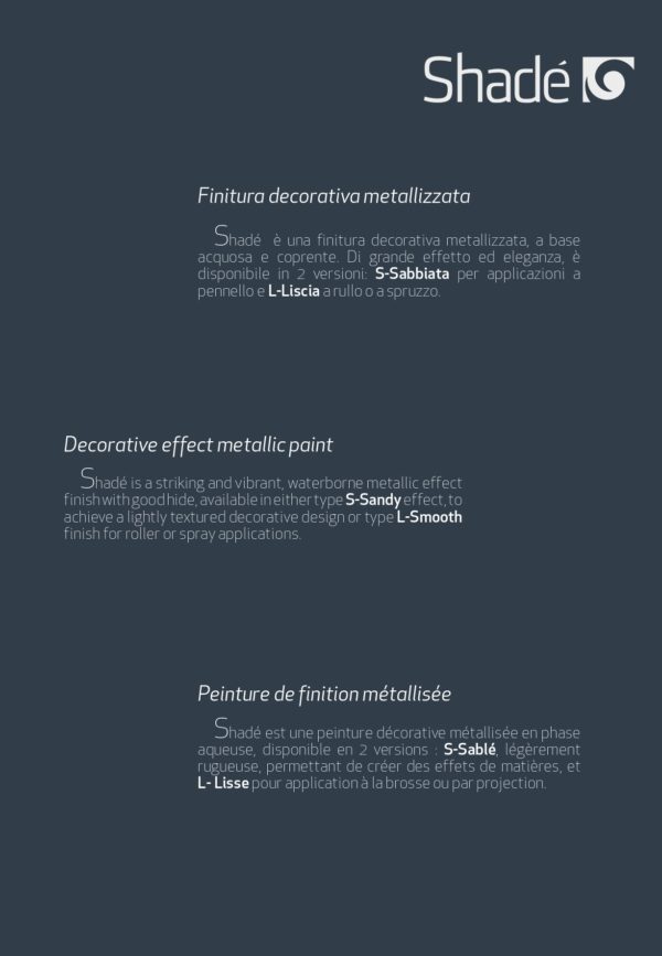 SHADE' S ALLUMINIO LT.3 - immagine 8