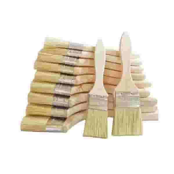 F31268.jpg PENNELLO PER PITTURA BECOR CON MANICO IN LEGNO MISURA 4 - immagine 1