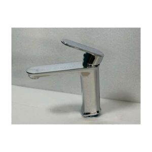 MISCELATORE MONOCOMANDO PER LAVABO CROMO CON KIT D'ISTALLAZIONE