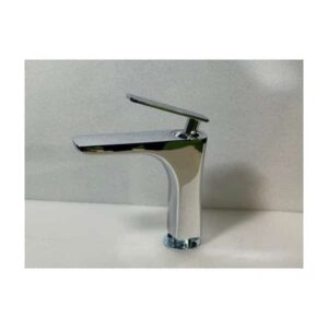 MISCELATORE MONOCOMANDO PER LAVABO CROMO CON KIT D'ISTALLAZIONE