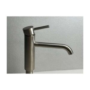 MISCELATORE MONOCOMANDO PER LAVABO CROMO CON KIT D'ISTALLAZIONE