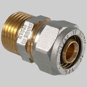 RACCORDO A COMPRESSIONE DIRITTO MASCHIO - 26 X 3/4