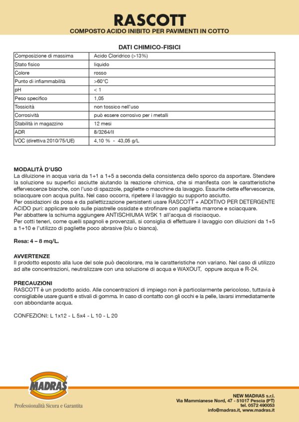 RASCOTT LT 1X 1 - immagine 4