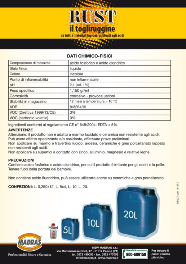 RUST ML. 250X12 L.Q. PER 3.4 ADR - immagine 4