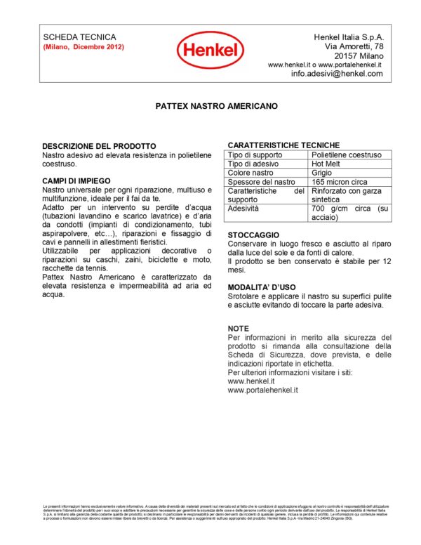 PTX NAS AMERIC 50X25GRIG - immagine 2