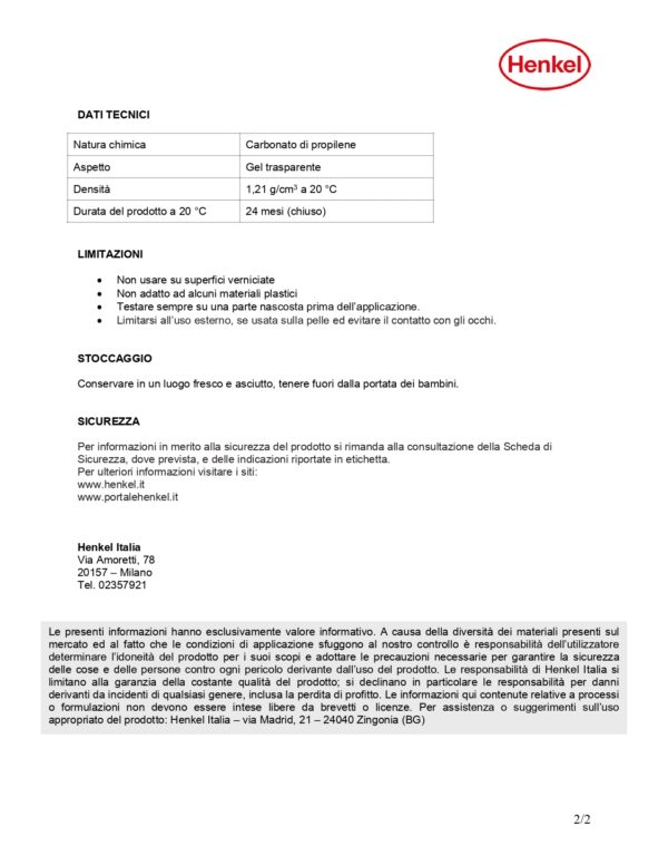SCOLLATUTTO LOCTITE   5 G - immagine 3