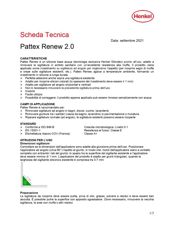 PATTEX RENEW WH  80ML IT/GR - immagine 2