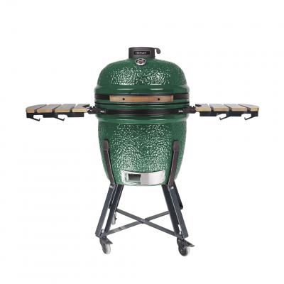 F33122.jpg BARBECUE CERAMICA ALABAMA 55 CM VERDE - immagine 1