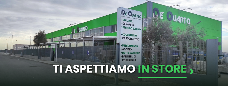 Il punto vendita Brico De Quarto a Talsano
