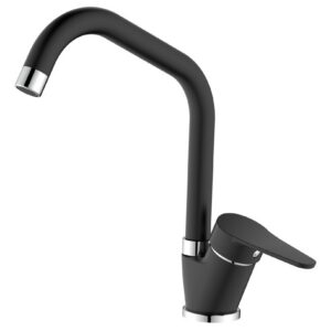 LAVELLO BOCCA ALTA ALLEN 40 MM FINITURA NERO